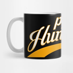 Pro-Humanity Anti-AI Political I Love The Humans Meme Slogan Mug